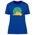 thumbnail image 1 of Yellow Dog Playing With Confetti Tee Women's - Women T-Shirt, 2XL, 1 of 1