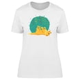 thumbnail image 1 of Yellow Dog Playing With Confetti Tee Women's -Image by Shutterstock, 1 of 2