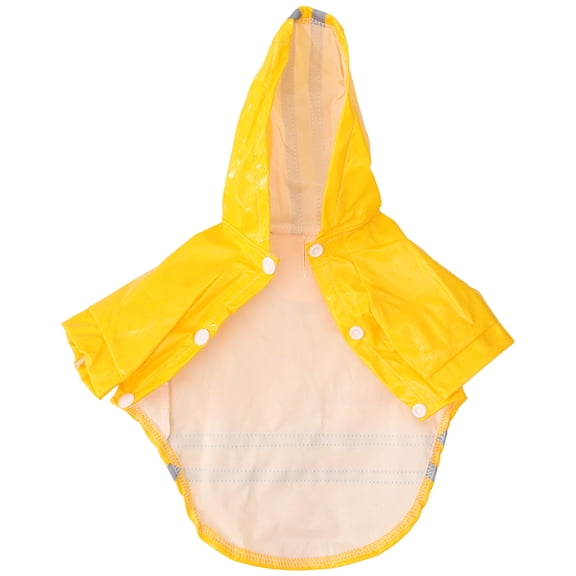 Yellow Dog Rain Slicker Waterproof Lightweight Raincoat for Comfortable Walks
