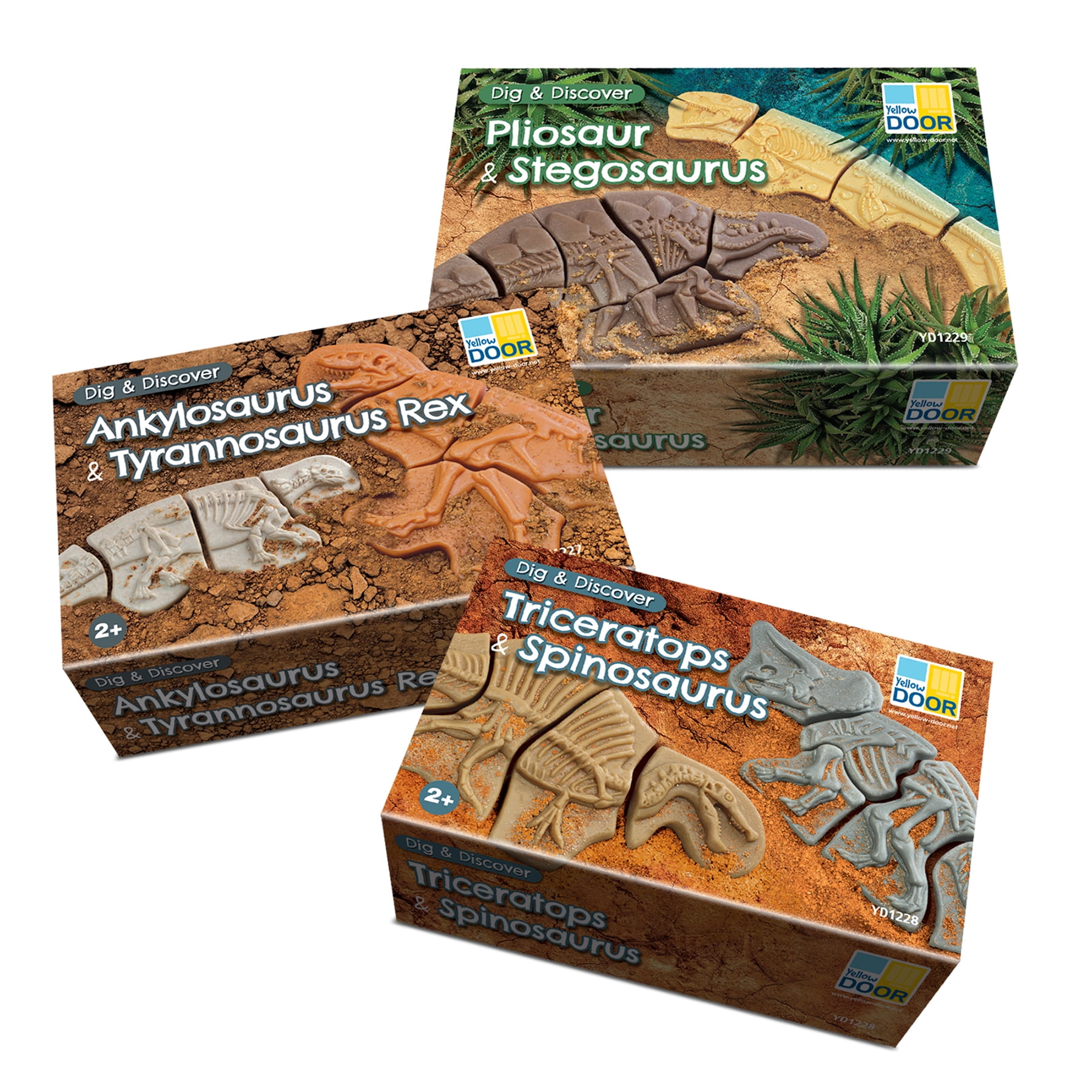 Yellow Door Dig and Discover - Dinosaur Pack - Walmart.com