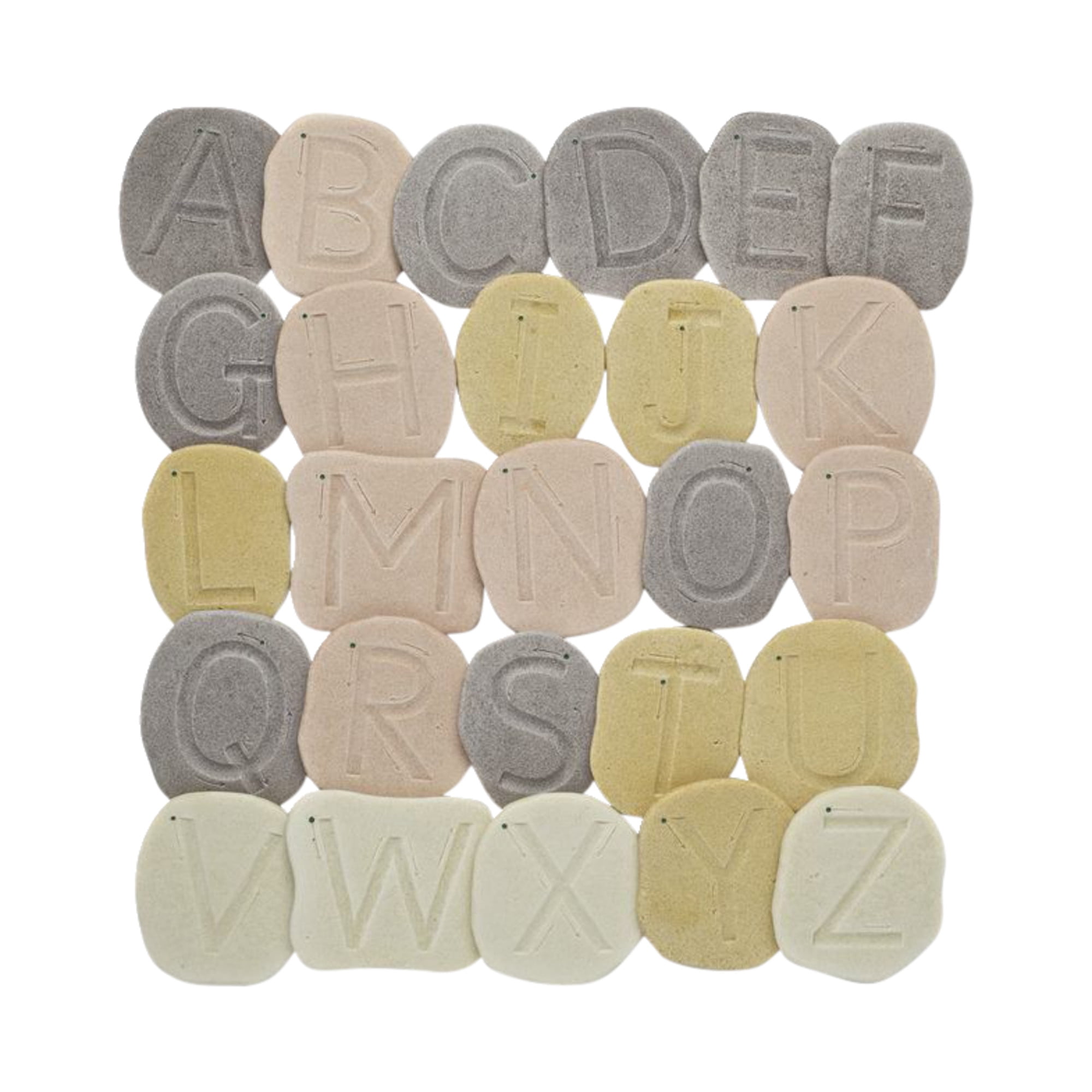 Feels-Write - Set Di 10 Pietre Numeriche Tattili Da 0 A 9 Per Bambini 3+ – Imparare I Numeri Giocando