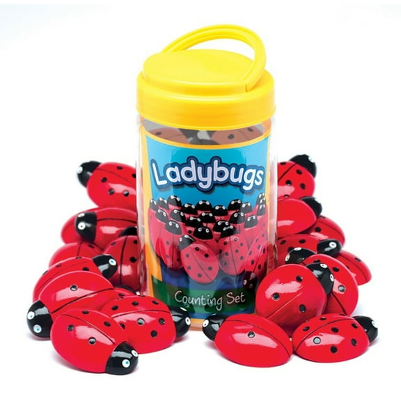 Yellow Door Ladybugs Counting Set, Pack of 22