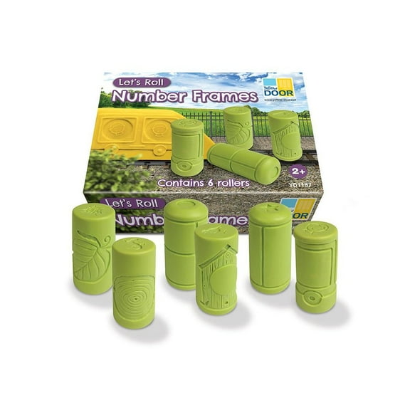 Yellow Door Let's Roll – Number Frames