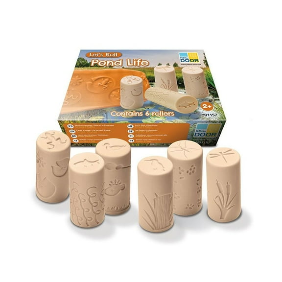 Yellow Door Let's Roll, Pond Life Rollers, Set of 6