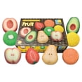thumbnail image 1 of Yellow Door Sensory Play Stones, Fruit, Set of 8, 1 of 10