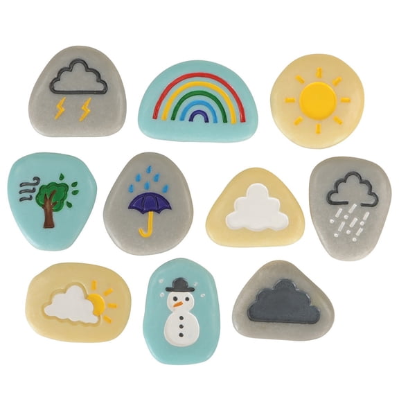 Yellow Door Weather Stones, Set of 10
