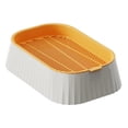 thumbnail image 1 of Yellow Double Layer Wheatgrass Grower Kit, Soilless Indoor Planting Container with Removable Tray for Home Gardening and Pet-Friendly Use, 1 of 8