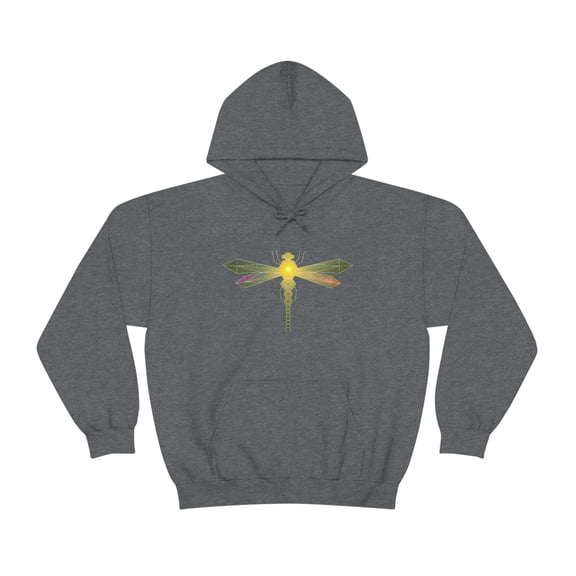 Yellow Dragonfly Hoodie