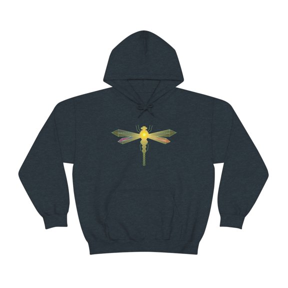 Yellow Dragonfly Hoodie