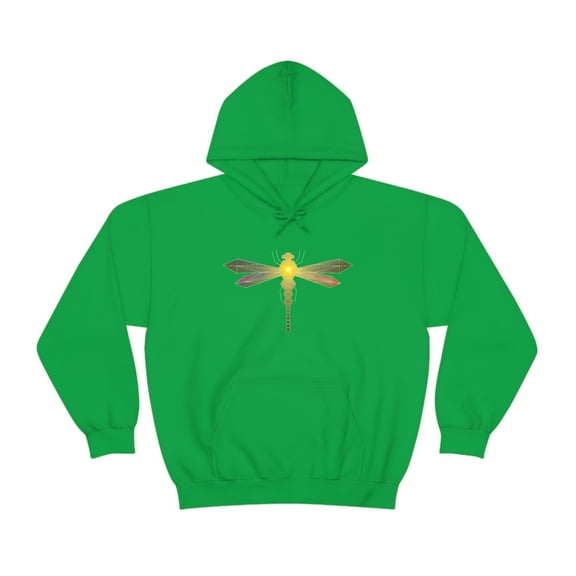 Yellow Dragonfly Hoodie