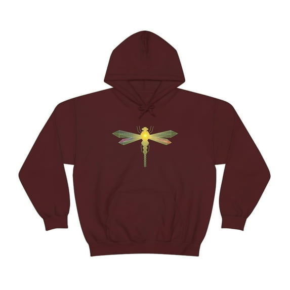 Yellow Dragonfly Hoodie