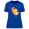 thumbnail image 1 of Yellow Duck Makes A Selfie T-Shirt Women -Image by Shutterstock, Female XX-Large, 1 of 2