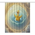 thumbnail image 1 of Yellow Duck Shower Curtain Waterproof Abstract Bath Curtain Home Bathroom Decor Curtain With Hook, 1 of 5