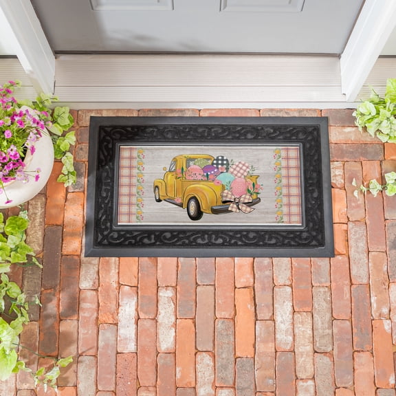 Yellow Easter Truck Sassafras Switch Mat