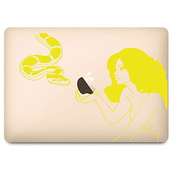 Yellow Eve Fall From Grace Decal for 12" Macbook