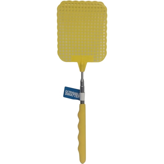 Yellow Extendable Fly Swatter