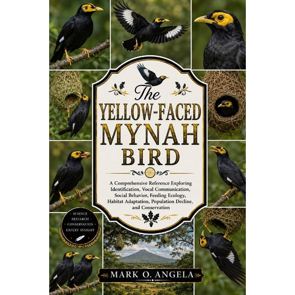 Yellow-Faced Mynah Bird: A Comprehensive Reference Exploring Identification, Vocal Communication, Social Behavior, Feedi, (Paperback)