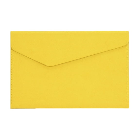 Yellow Felt Document File Folder Envelope 1 Pack For Office Home School Paper Organizer
