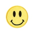 thumbnail image 1 of Yellow Felt Smile Face Patch, 1 of 1