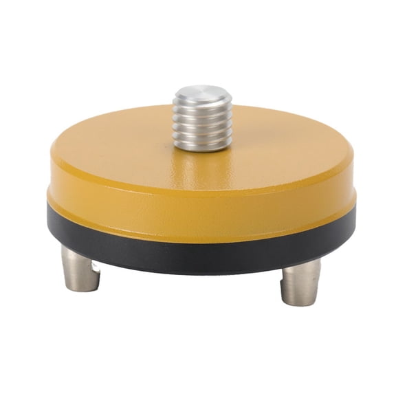 Yellow Fixed Adapter with 5/8X11 Thread for Total Station Gnss Trimble