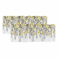 thumbnail image 1 of Yellow Floral Curtain Valances for Windows, Kitchen Valance Window Treatments Panel 2 Pack, Farmhouse Spring Flowers Leaves Rod Pocket Short Curtains for Bathroom Bedroom 54 x 18 Inch, 1 of 8