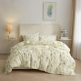 thumbnail image 1 of Yellow Floral Duvet Cover Full Garden Style Cottagecore Bedding Sets 100% Cotton Yellow Flower Duvet Cover Floral Botanical Comforter Cover Vintage Floral Full Size Duvet Cover with Zipper Ties, 1 of 10