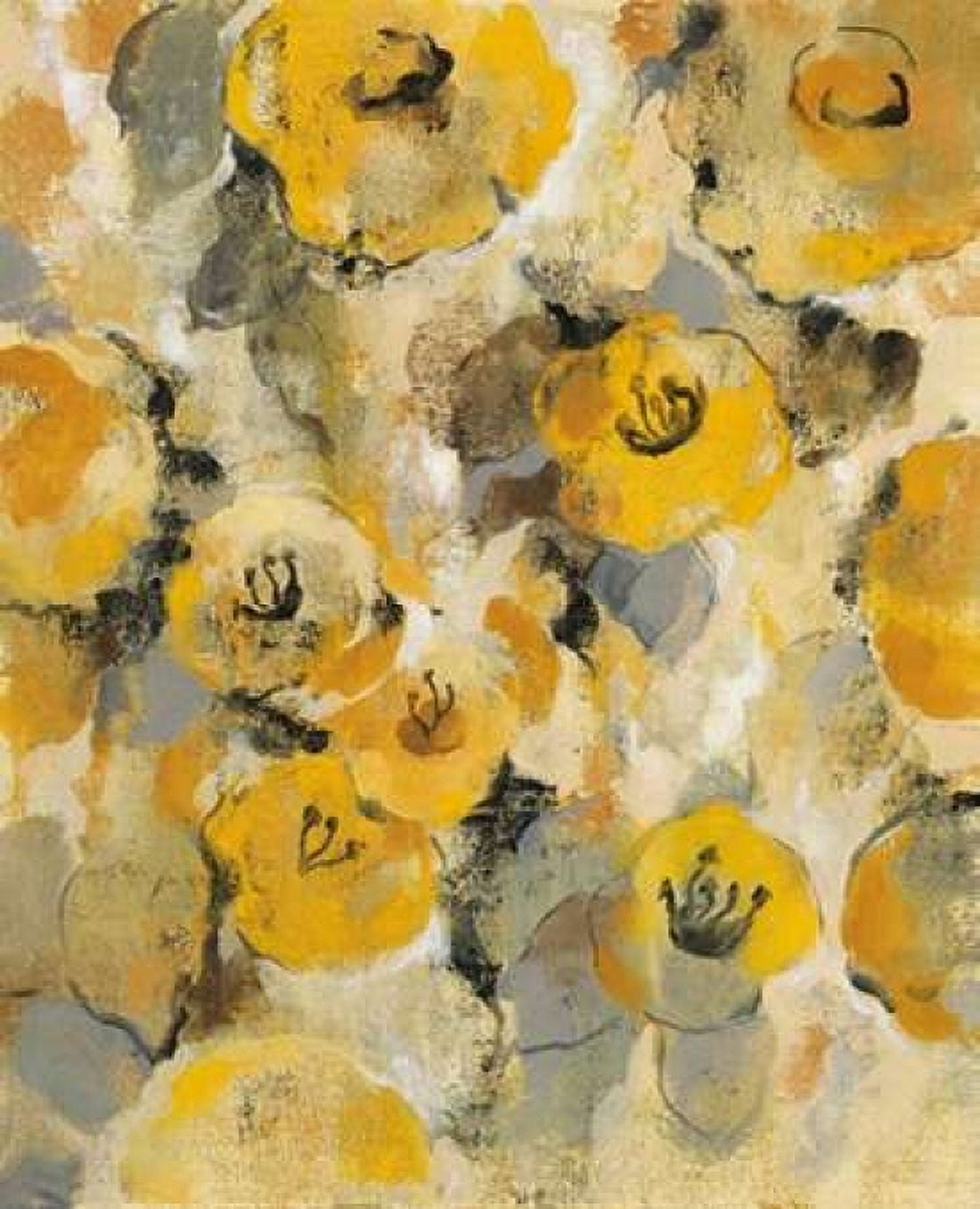Yellow Floral II Canvas Art - Silvia Vassileva (20 x 24)