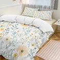 thumbnail image 1 of Yellow Floral Pattern_1 Set Duvet Cover Themed Multicolor Polyester Bedding Set Duvet Cover for Full Size, 1 of 6