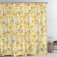 thumbnail image 1 of Yellow Floral Shower Curtain Watercolor Boho Flower Bathroom Curtain Abstract Beautiful Aesthetic Bathtub Decor Fabric Machine Washable Shower Curtain with 12 Hooks, 1 of 6