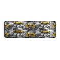 thumbnail image 1 of Yellow Flower Sketch 72x24" Runner Rug, Non-Slip Memory Foam Cushion, Anti-Crease for Hallways and Bedrooms, 1 of 7