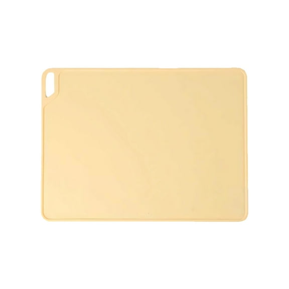 Yellow Food Grade Silicone Placemat For Kids Waterproof Oil Resistant Heat Insulation And Foldable For School And Home Use