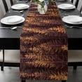 thumbnail image 1 of Yellow Forest Table Runner 36 Inches Long, Pine Tree Summer Botanical Modern Art Kitchen Coffee Dining Table Decoration for Home Party Birthday Wedding Home Decor 13x36 Inches, 1 of 8