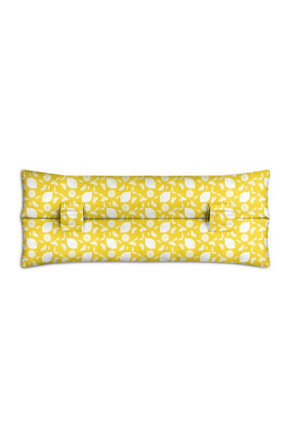 Yellow Fruit Lemon Seatbelt Pillow - Post-Surgery Comfort for Mastectomy Breast Cancer Heart Surgery - Soft Car Travel Cushion