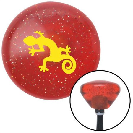 Yellow Gecko Orange Retro Metal Flake Shift Knob with M16 x 1.5 Insert Shifter Auto