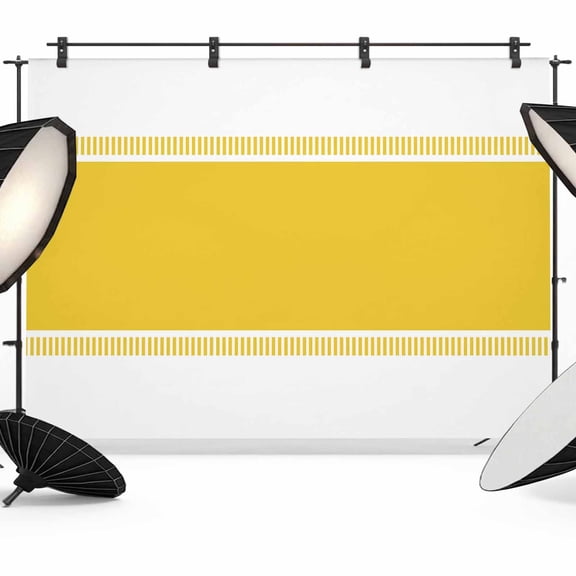 Yellow Geometric Backdrop for Photoshoot,Photography Photo Studio Background Wall Backdrop,Modern Striped Abstract Art Aesthetics Back Drop Banner Panel for Portraits Wedding Live Streaming 7x5Ft