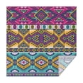 thumbnail image 1 of Yellow Geometric Boho Pattern Square Tablecloth,Waterproof Square Table Cover,Wipeable Spillproof Washable Table Cover for Home Kitchen Party Decor 60"x60"(152x152cm), 1 of 6