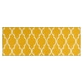 thumbnail image 1 of Yellow Geometric Quatrefoil Pattern Kitchen Rug Mat,Kitchen Runner Rugs Non Skid Washable,Decorative Kitchen Floor Mats for Kitchen,Sink,Laundry,17"X47", 1 of 5