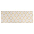 thumbnail image 1 of Yellow Geometric Quatrefoil Pattern Kitchen Rug Mat,Kitchen Runner Rugs Non Skid Washable,Decorative Kitchen Floor Mats for Kitchen,Sink,Laundry,17"X47", 1 of 5