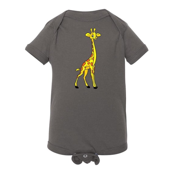 Yellow Giraffe Bodysuit Infant -Image by Shutterstock, 6 Months