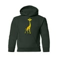 thumbnail image 1 of Yellow Giraffe Hoodie Juniors -Image by Shutterstock,  Large, 1 of 4