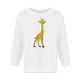 thumbnail image 1 of Yellow Giraffe Long Sleeve Toddler -Image by Shutterstock,  3 Toddler, 1 of 4
