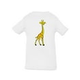 thumbnail image 1 of Yellow Giraffe T-Shirt Infant -Image by Shutterstock,  24 Months, 1 of 4