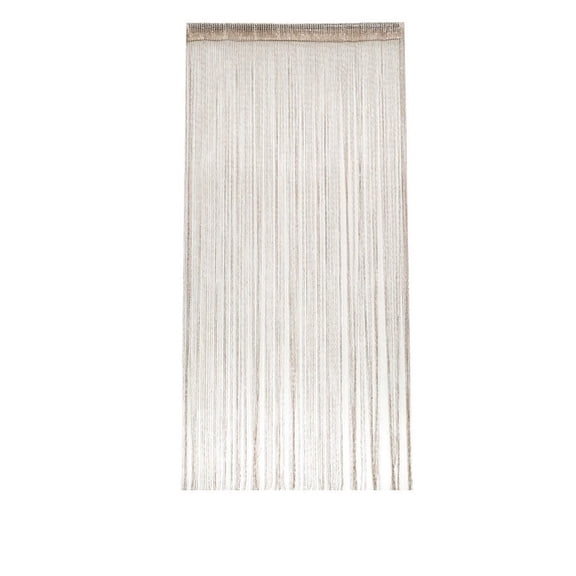Yellow Glitter String Curtains, 39x79 Inch Doorway Beaded Curtains, String Curtain for Doorway, Room, Closet Partition, Windows Wedding Party Boho Tassel Home Decoration, 1pc