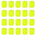 thumbnail image 1 of Yellow Glow in The Dark Tire Valves Caps • Fluorescent Luminous Lids • ABS Air Covers • Fit Car Truck SUV Motorcycle Bike • 20Pc, 1 of 7