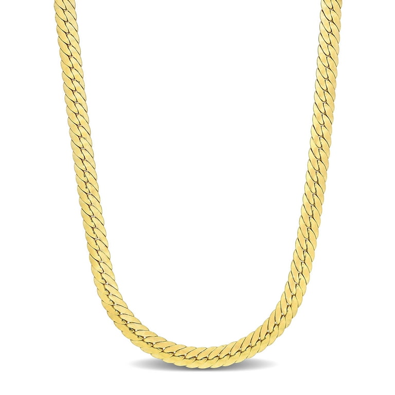 NYC Authentic Gold-Plated Sterling Silver Rope Diamond-Cut Necklace Chains  1mm-5mm and 16 Inch to 24 Inch, Best Unisex Gift for Men & Women 