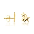 thumbnail image 1 of Yellow Gold Star Cluster Stud Earrings (14K), 1 of 3