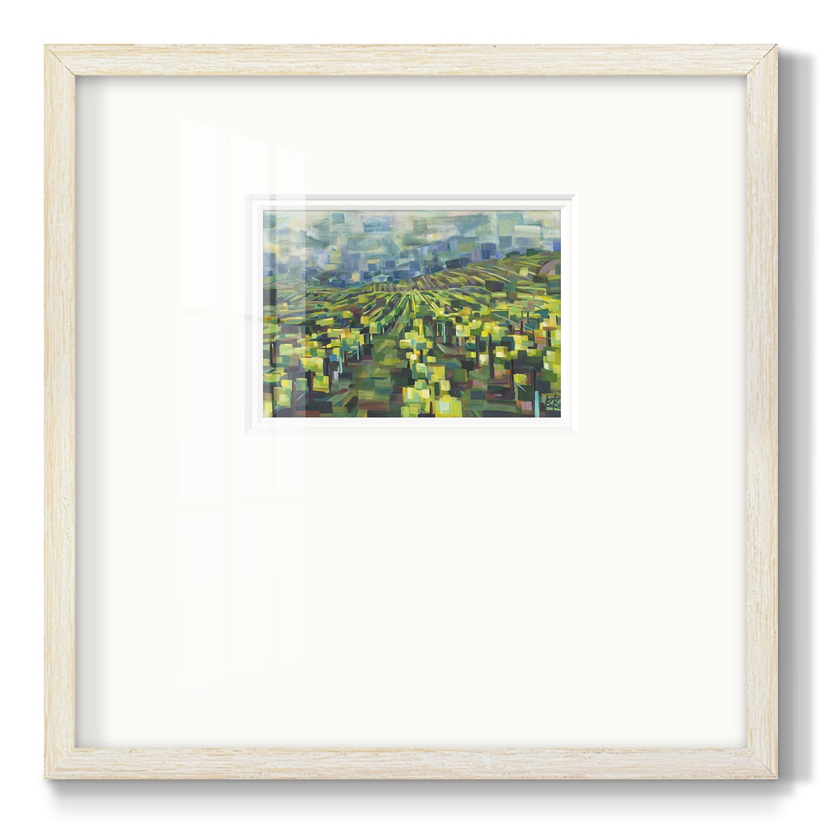 Yellow Grapevines ForeverPremium Framed Print