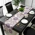 thumbnail image 1 of Yellow Gray Broken Flower Table Flag Home Dining Table Coffee Table Festival Wedding Arrangement Table Flag Decorative Mat, 1 of 5