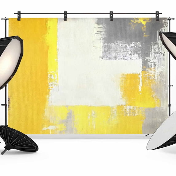 Yellow Grey Backdrop for Photoshoot,Photography Photo Studio Background ...