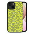thumbnail image 1 of Yellow/Grey Leopard Print iPhone 13 Case – Bold Design, Stylish & Protective Cover for Women, 1 of 5